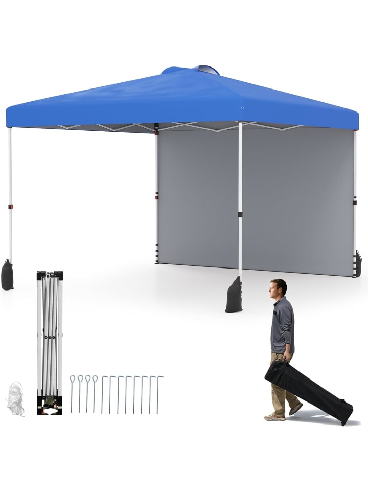 Pavillon 3x3 m in Blau