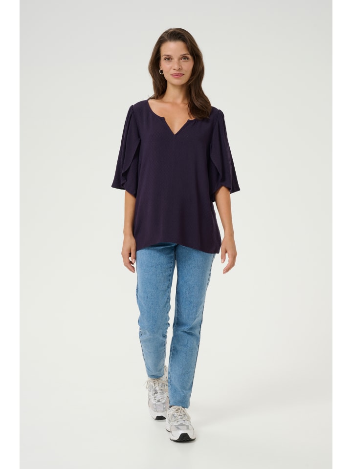 Bluse kurzarm KAmona Loose fit in Dawn Purple
