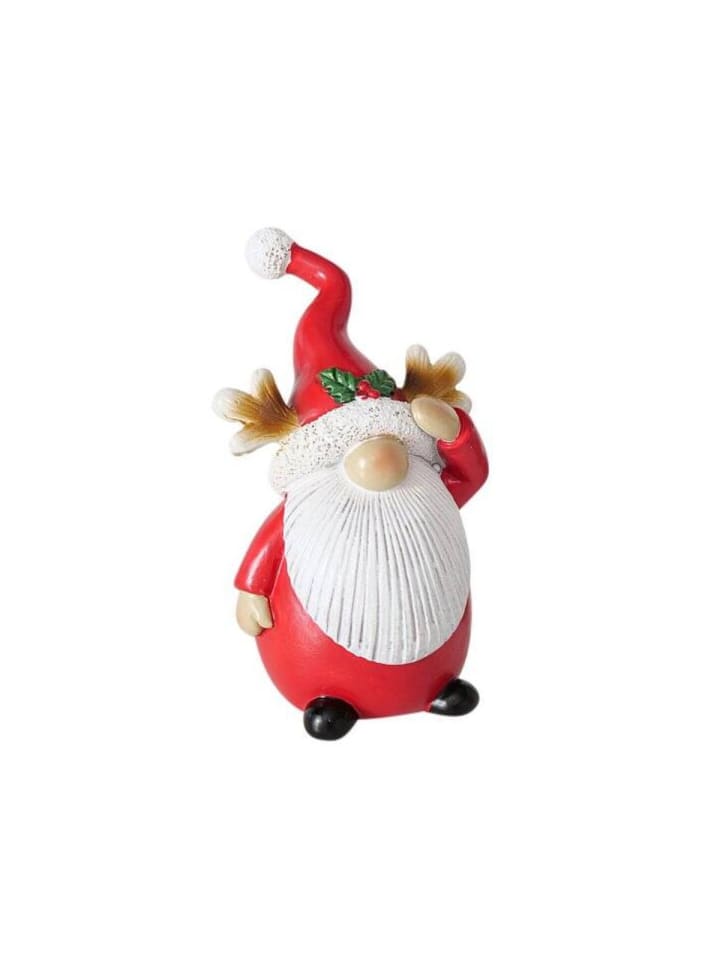 Weihnachtsfigur in rot