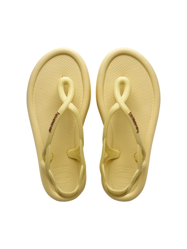 Luna Puffed Slipper-Sandalen Beige