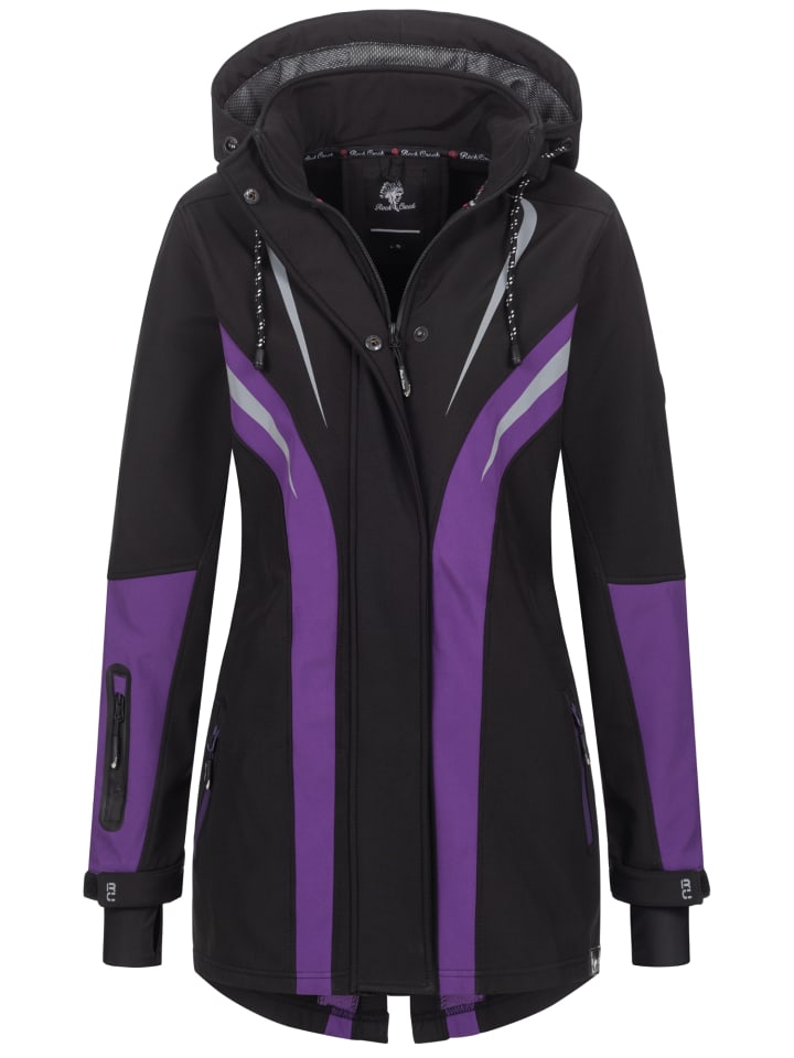 Softshelljacke in Schwarz