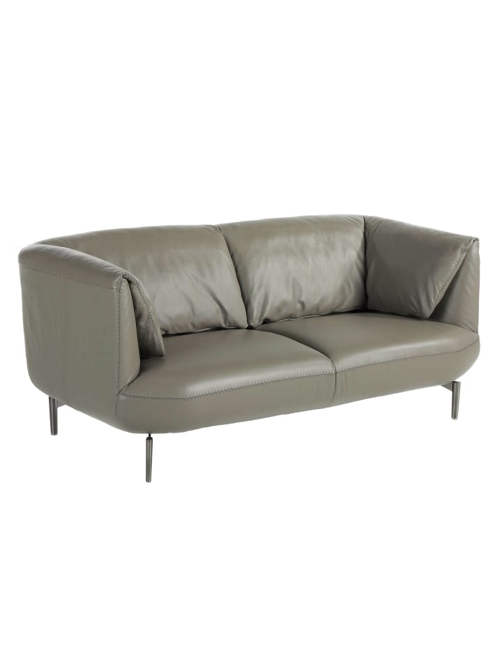 Sofa 6036 in Grau / Schwarz