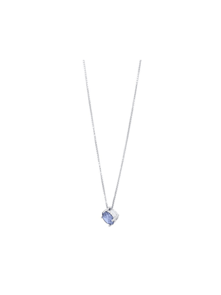 Damen Halskette mit Anhänger – aus 925 Silber in silber