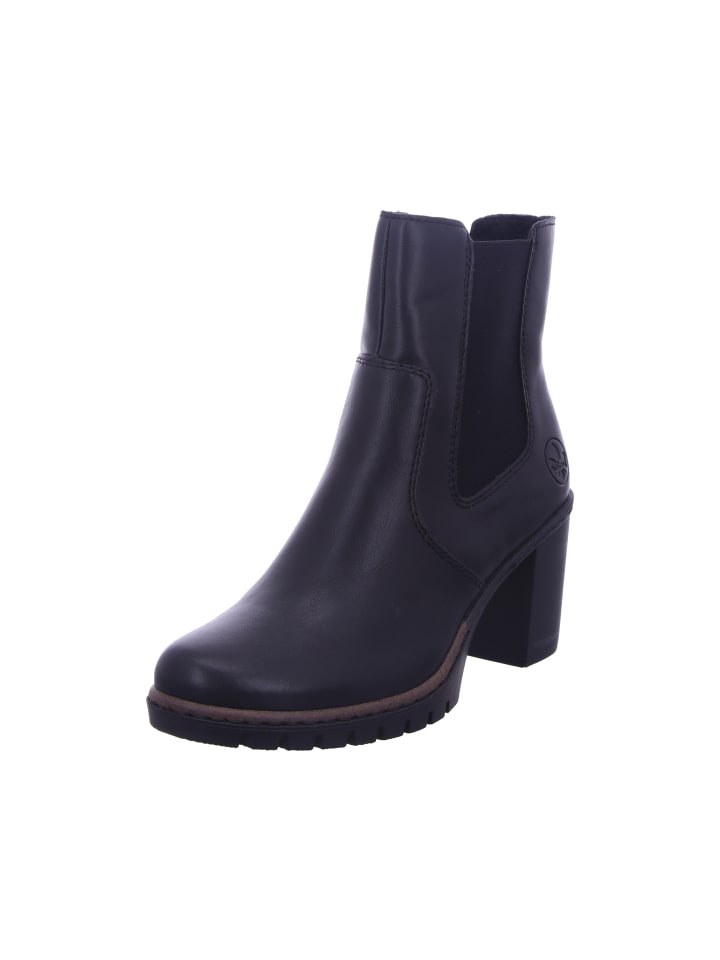 Stiefelette in schwarz
