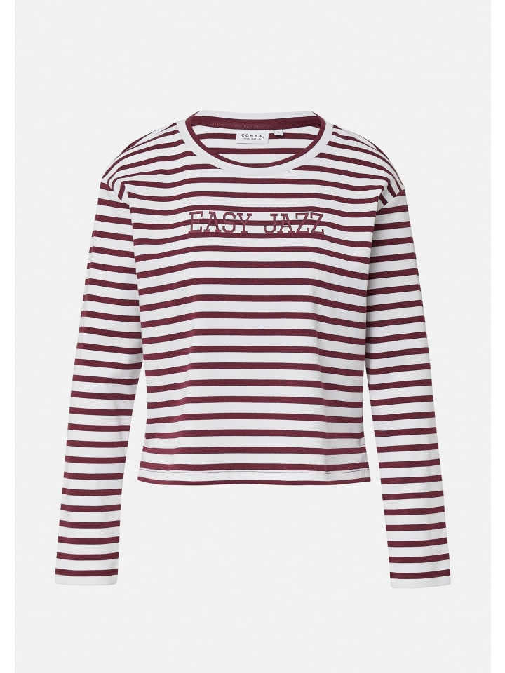 Sweatshirt in 49G2_bordeaux