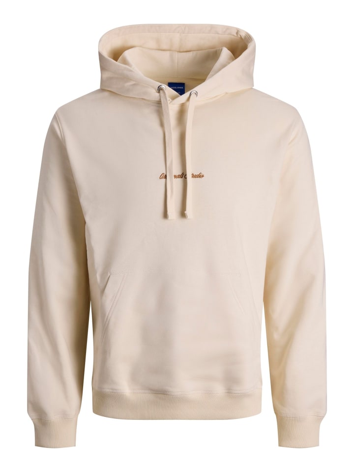 Kapuzenpullover in Antique White