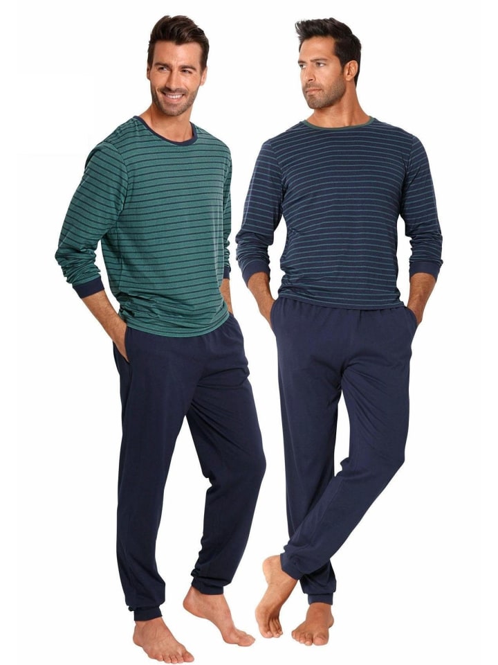 Pyjama in petrol, marine