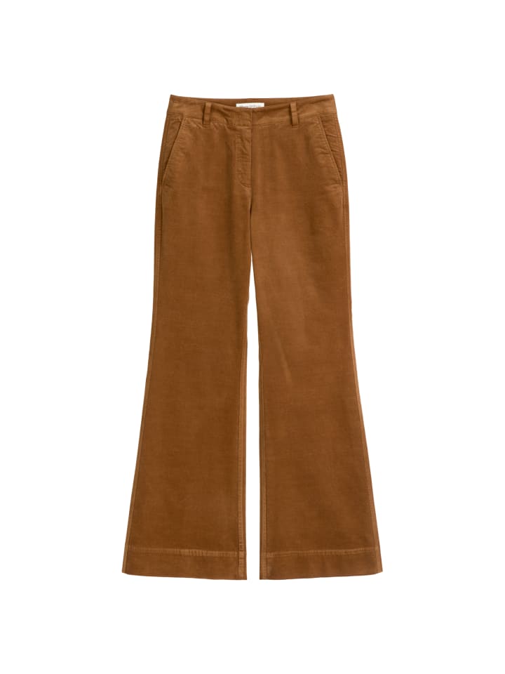 Cordhose flared in Umbra Brown