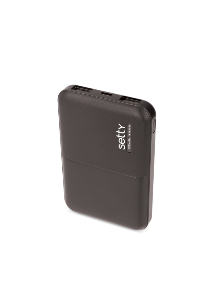 Setty Powerbank 5000 mAh SPB-05 schwarz