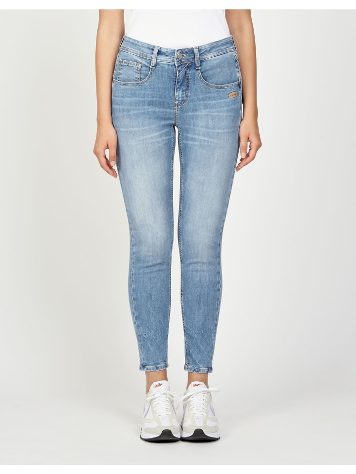 AMELIE CROPEED Jeans in Summer Joy