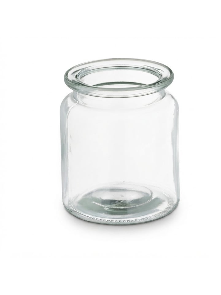 12 x Windlicht in Transparent - (H)9,5 x Ø 8 cm