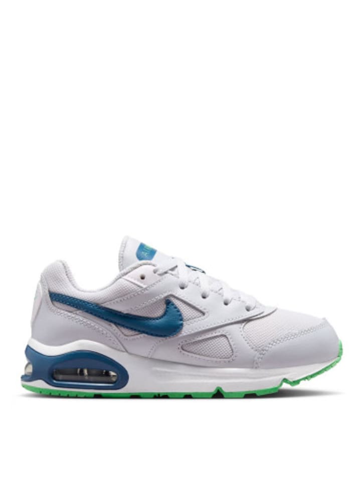 Sneaker Nike in Pure Platinum/Industrial Blue-White-Electro Green