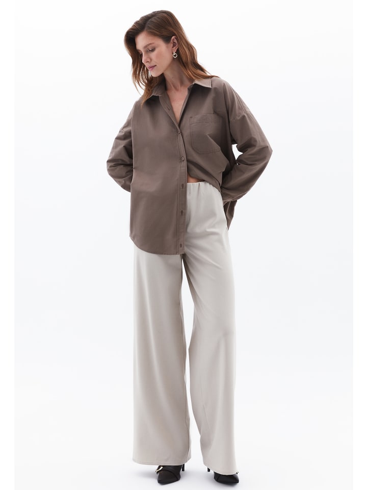 Weite Hosen FEATHER GRAY