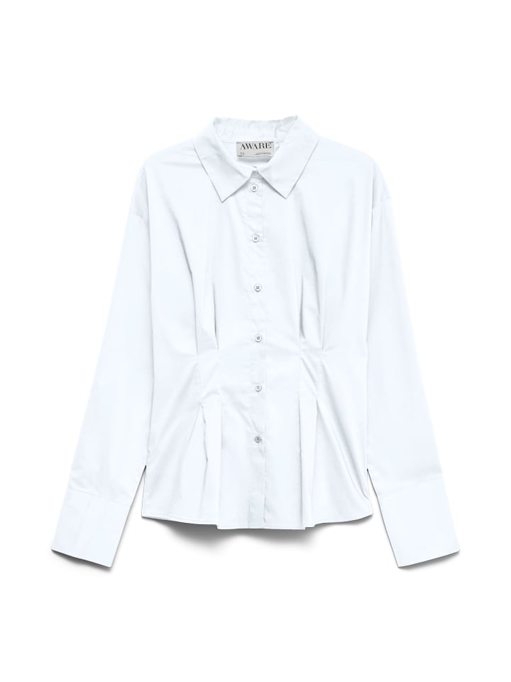 Popelin Hemd in Bright White