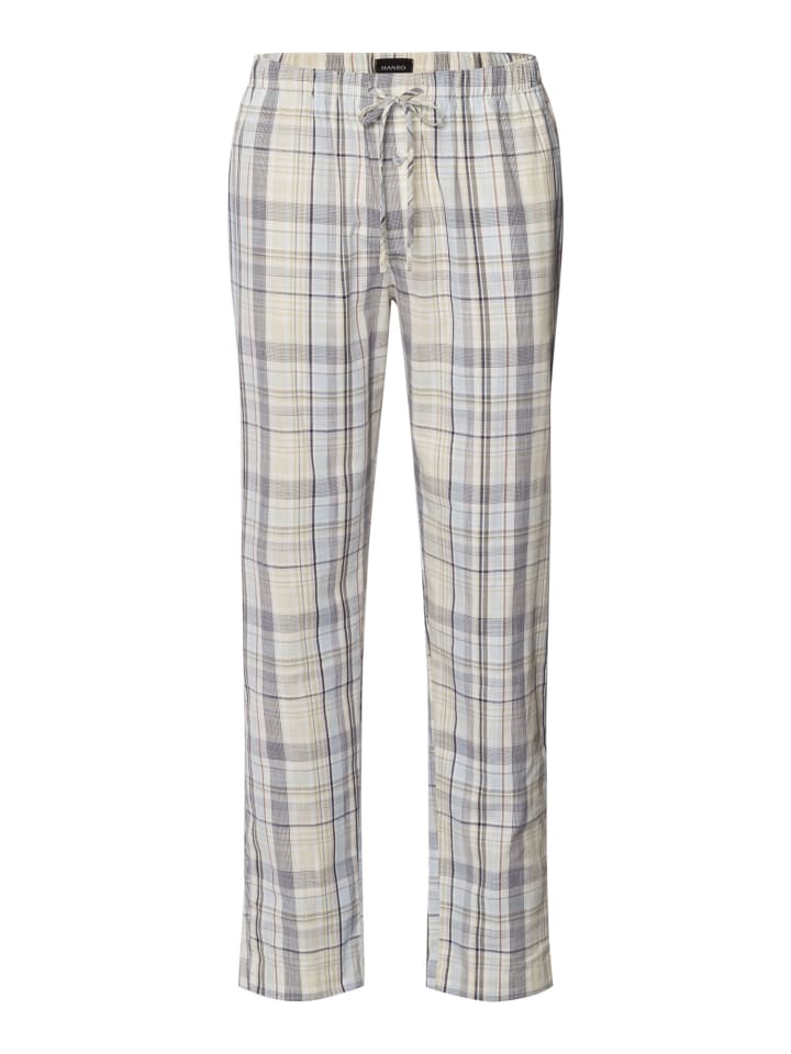 Pyjamahose Night & Day in gentle check
