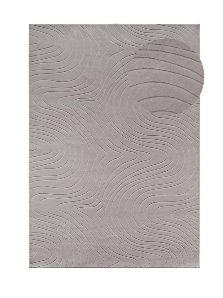 Kurzflorteppich Homestyle Organic in Grau