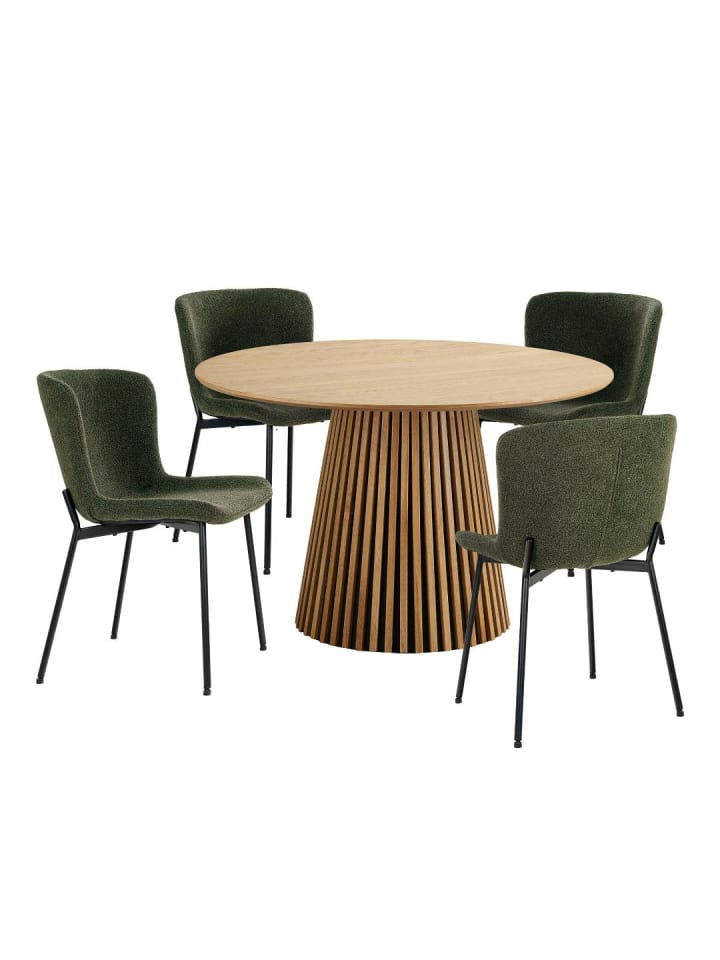 Essgruppe Osaka Grün 120 x 120 cm