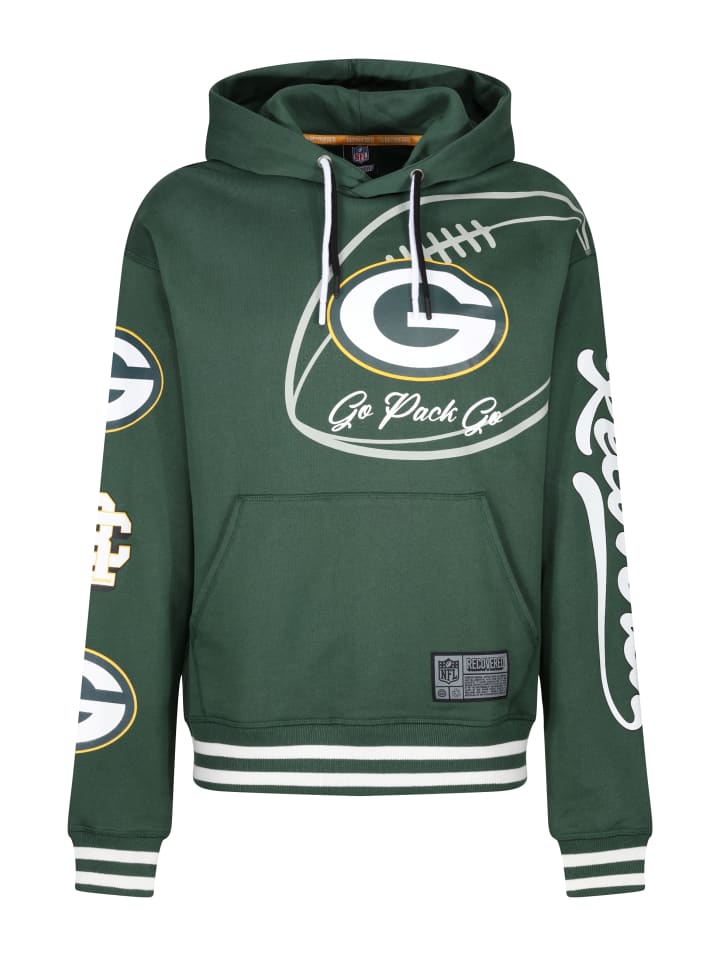 Hoodie NFL Packers Go Pack Go in Green