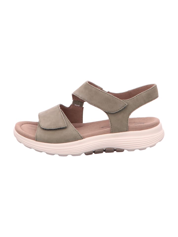 Komfort Sandalen in Grün