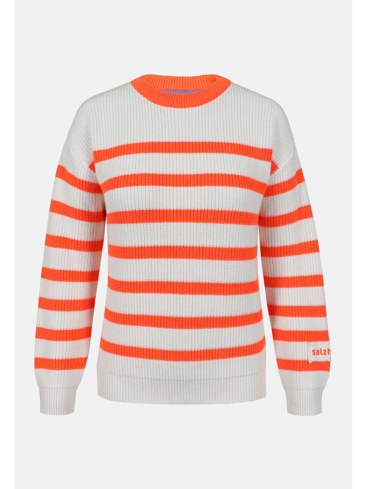 Sweatshirt VERBAAST Fiery Coral - Offwhite