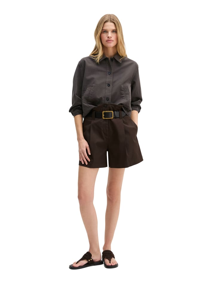 Indoor-Jacke A-Shape in Burnt Coffee