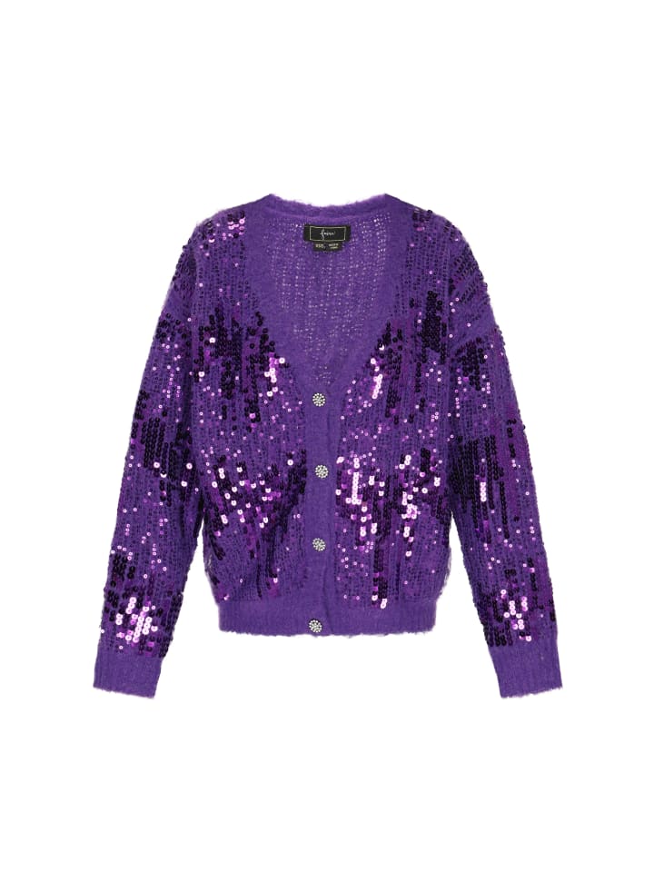 Women Cardigan in violet