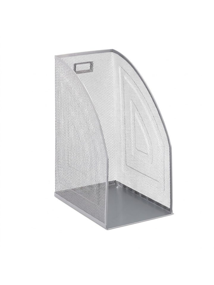 2x Stehsammler in Silber - (B)16 x (H)32 x (T)24,5 cm