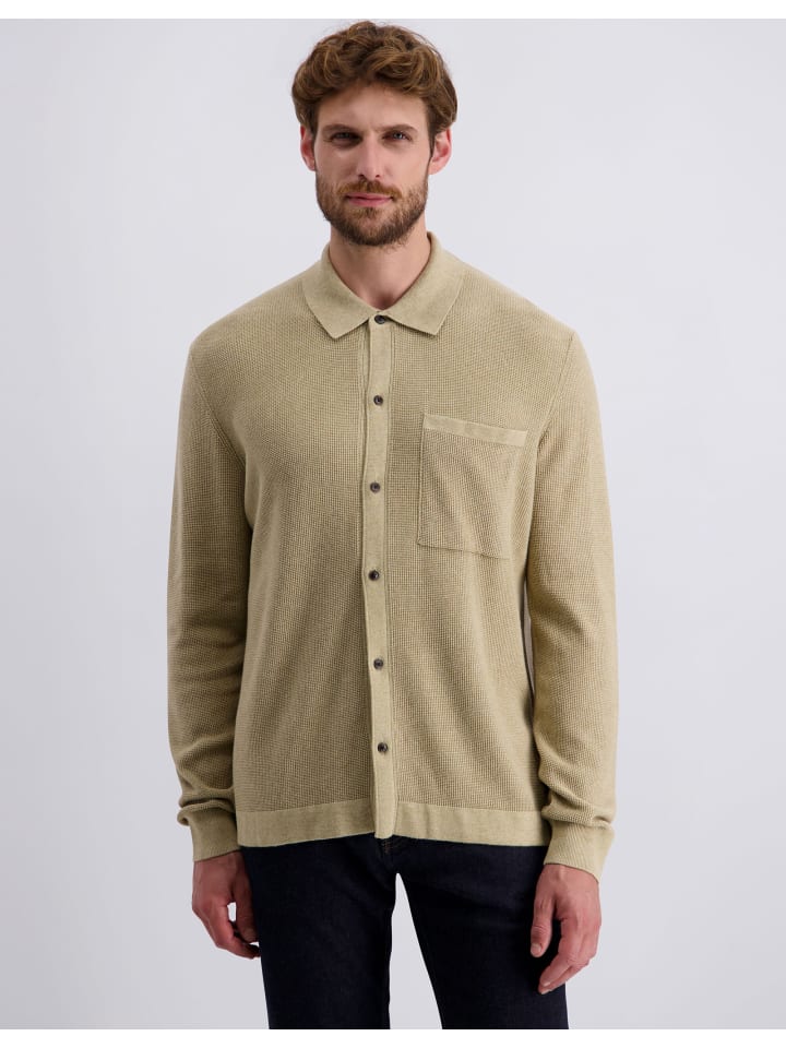 Strickjacke in Lark
