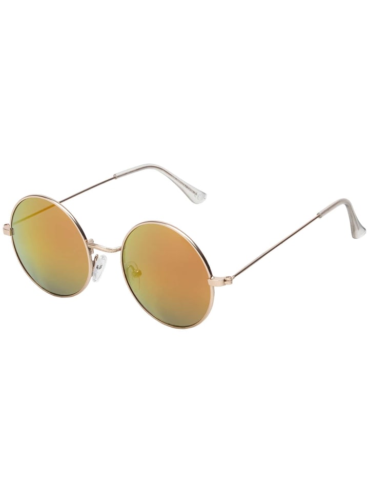 Herren Sonnenbrille in Rot/Gelb