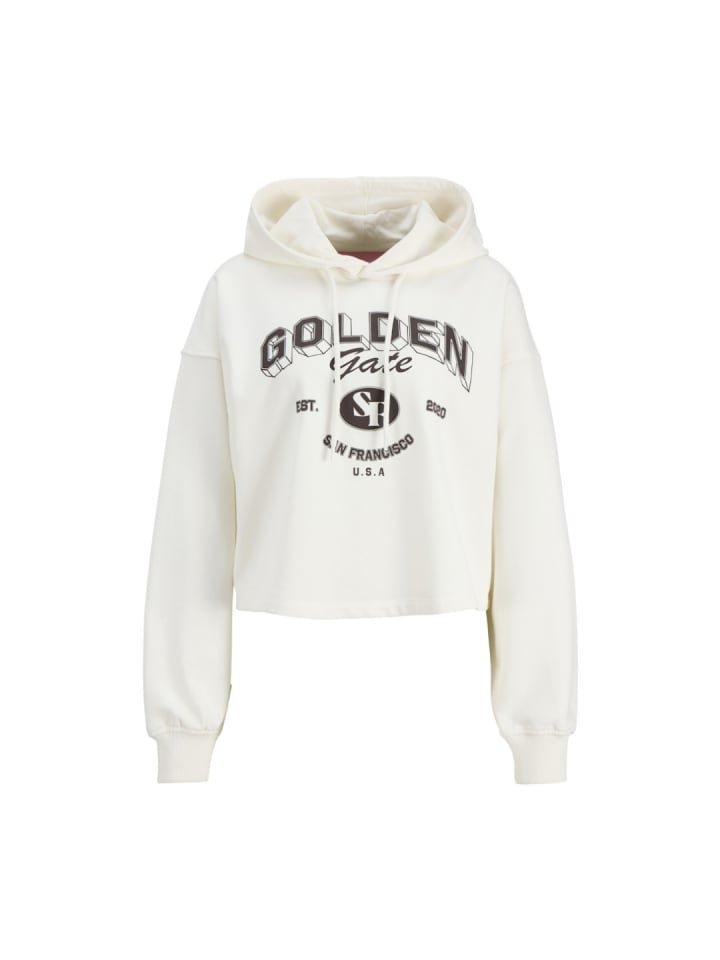 Sweatshirt in vanilla ice