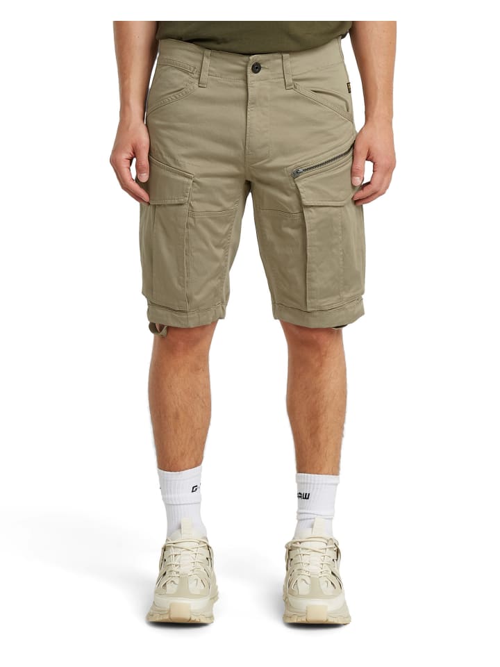 Rovic Zip Regular Shorts dune