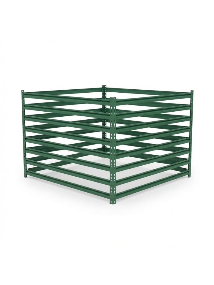 Komposter in Grün - (B)100 x (H)90 x (T)100 cm