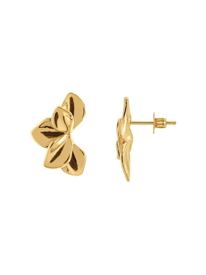 Ohrstecker Damen Anara goldfarben in goldfarben