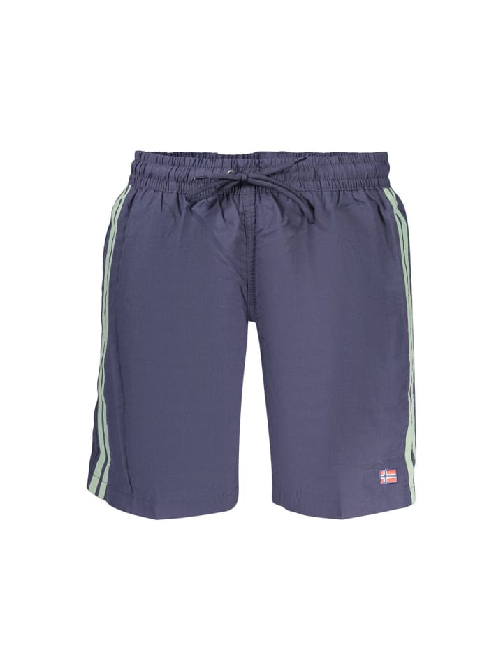 Blau Polyamid Herren Boxershorts