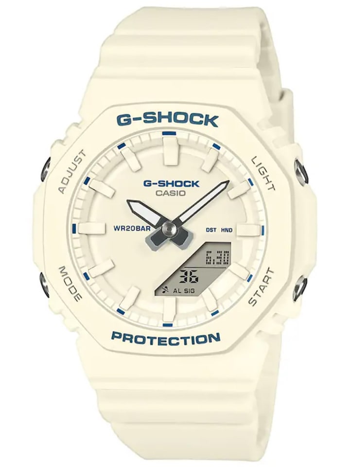 G-Shock Classic Ana-Digi Damenuhr Elfenbeinfarben Creme