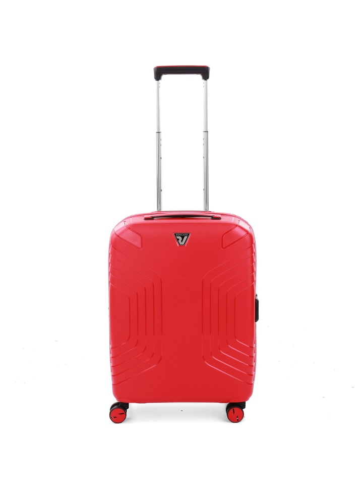 Ypsilon 4.0 4 Rollen Kabinentrolley 55 cm mit Dehnfalte rosso