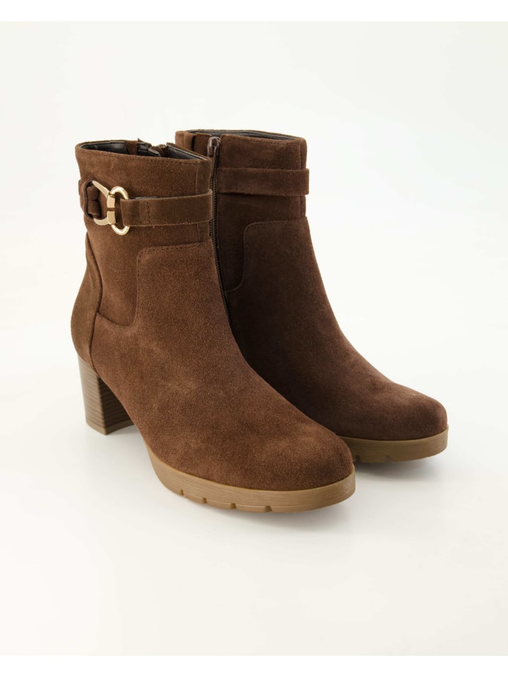 Klassische Stiefeletten in Braun