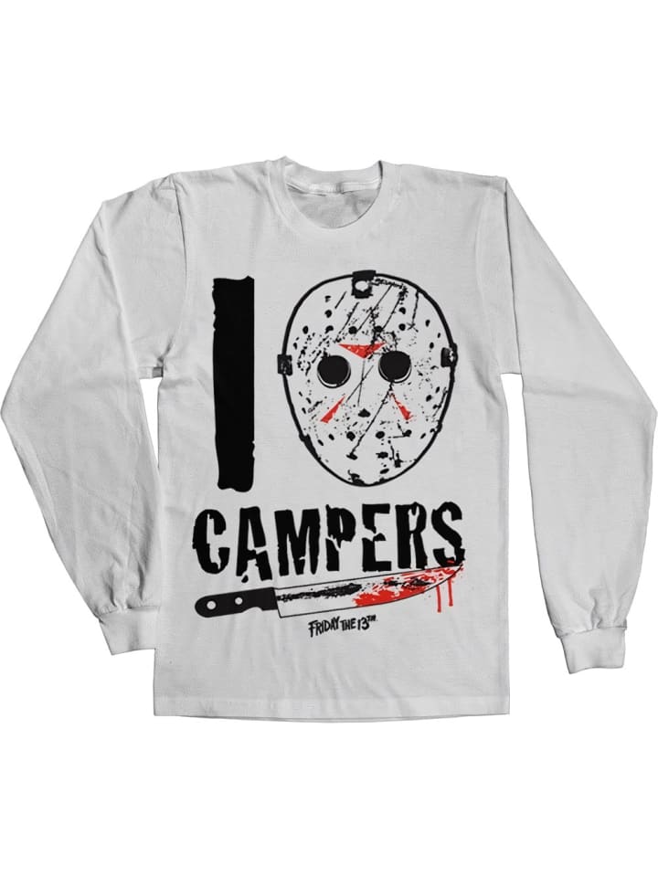 Longsleeve in Weiß