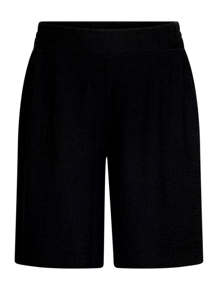 Sommerhose mit elastischem Bund in Schwarz