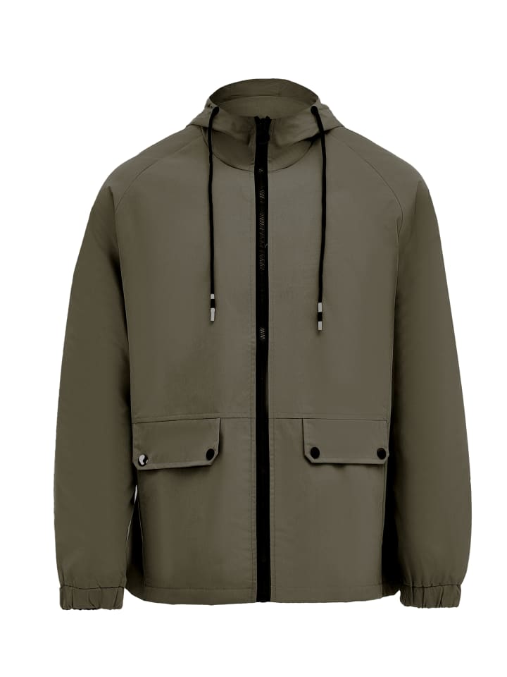 Men Jacket in Oliv