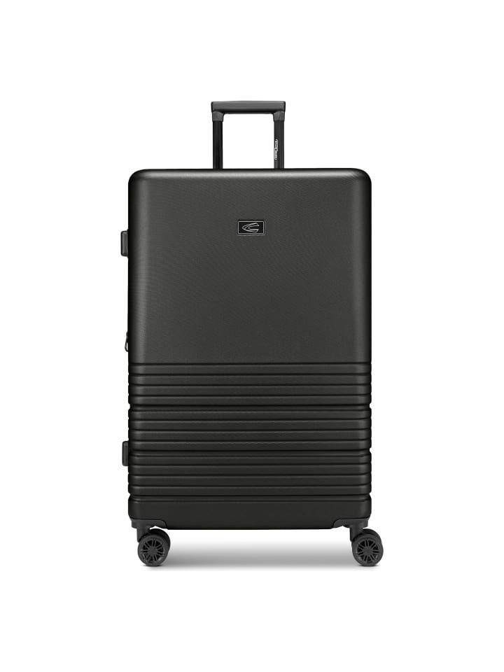 Hanoi 4 Rollen Trolley L 78 cm mit Dehnfalte black