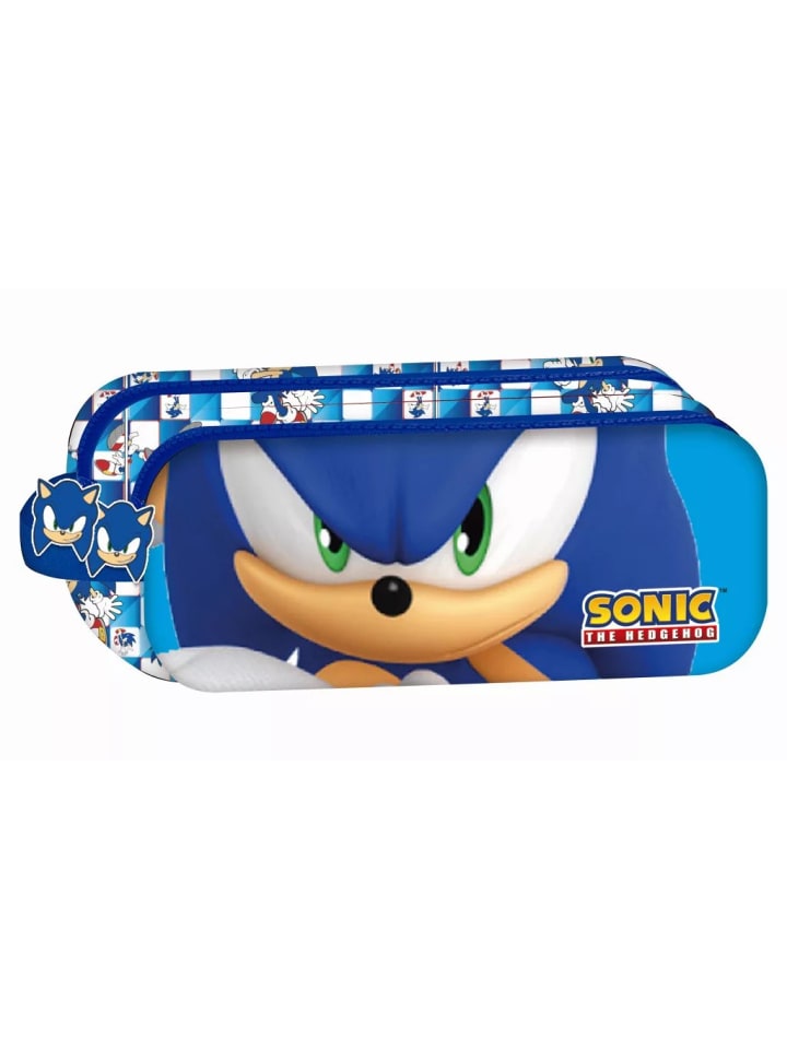 Sonic the Hedgehog Modern 2-Fächer Stifterolle 23 cm