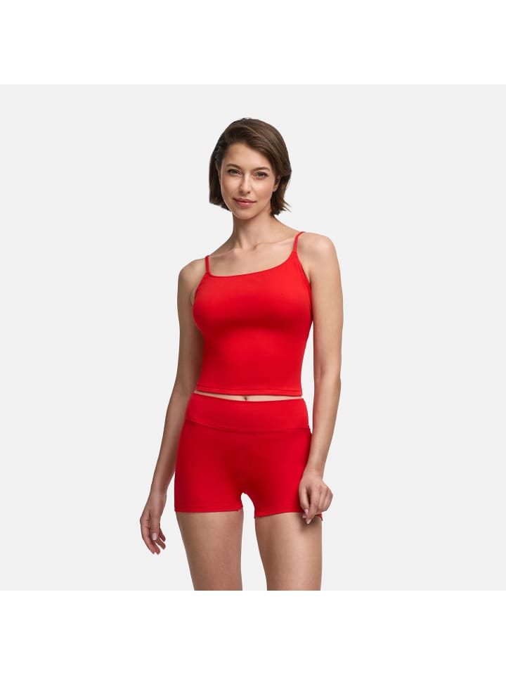 Cami-Top in Feuerrot