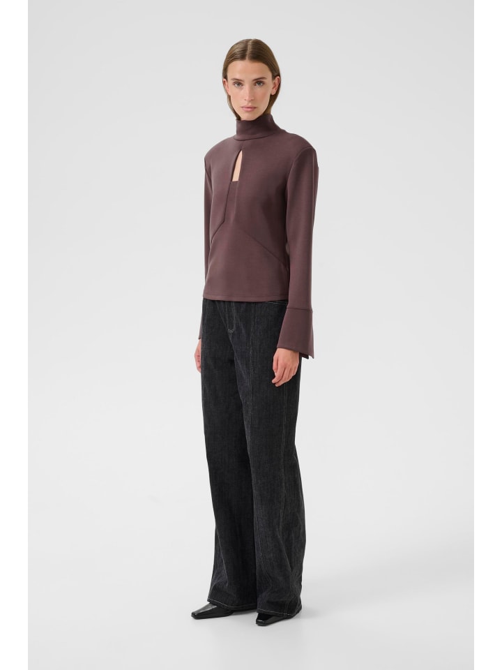 Langarm-Bluse KBBrittany Feminine in Huckleberry