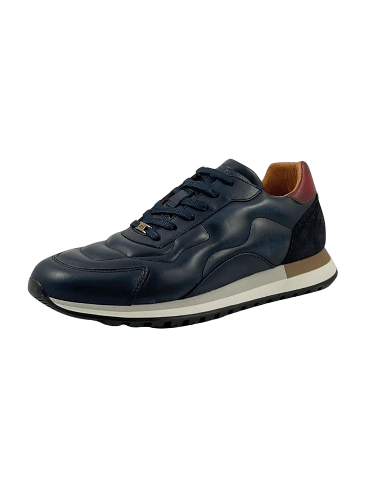 Sportliche Schnürschuhe in Blau