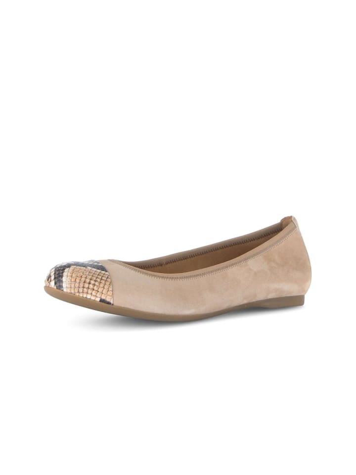 Elegante Ballerinas in beige