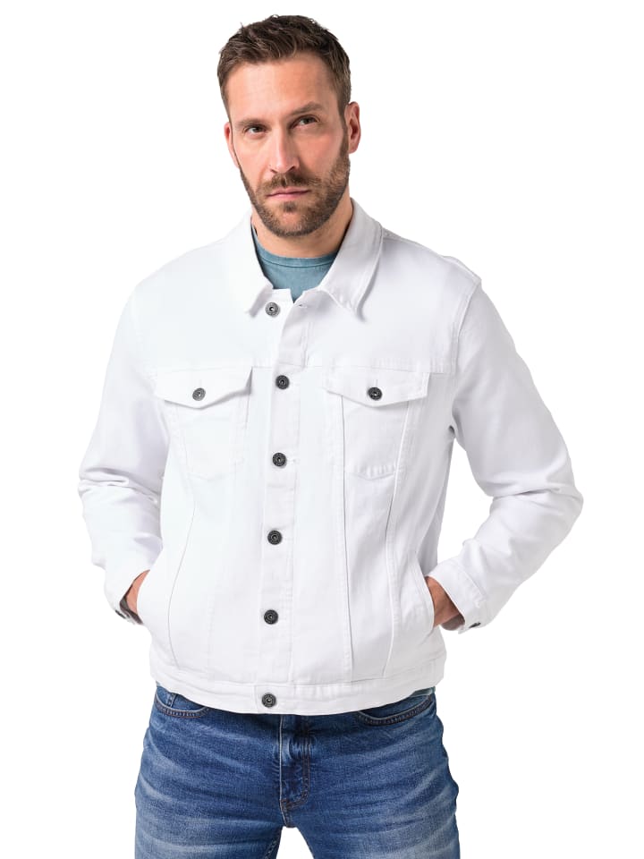 Übergangsjacke in white denim