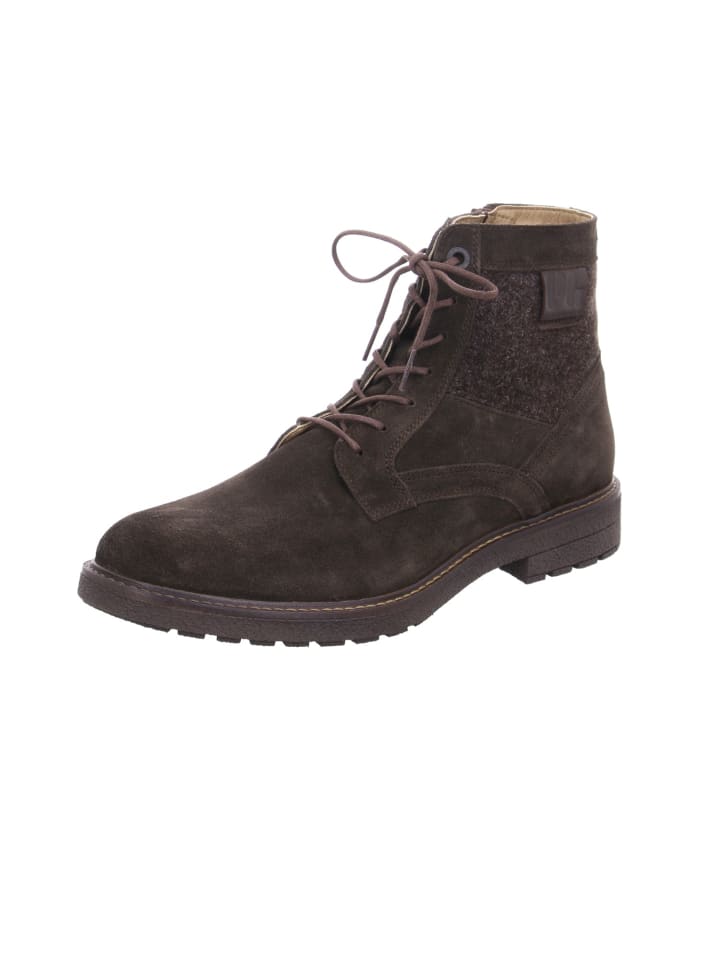 Stiefeletten für Herren in dunkel-braun