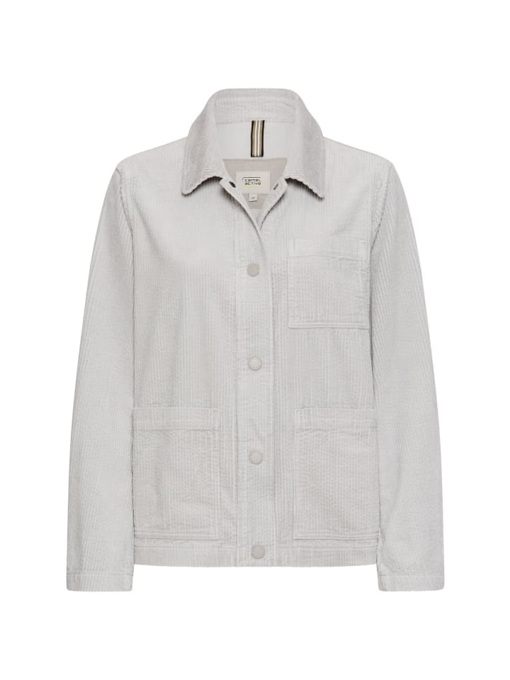 Blazer mit Workwear-Details in Grau