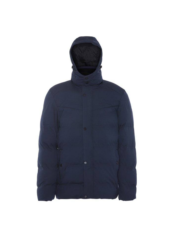 Herren Wattierte Steppjacke in MARINE